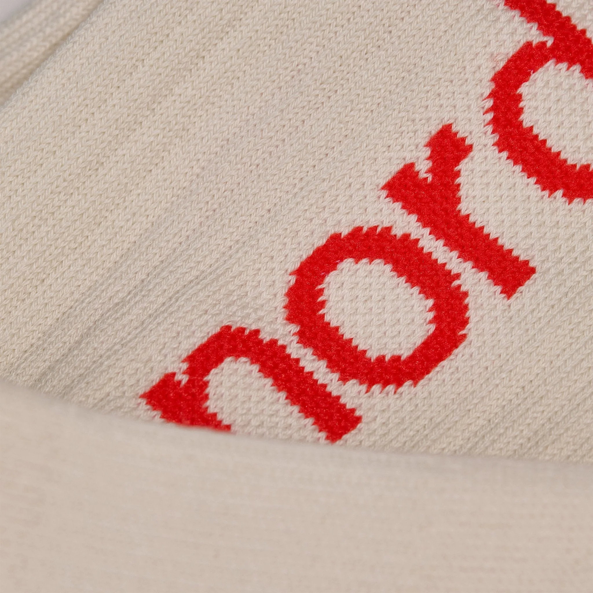 Retro Sock - U - Cream - Image 3